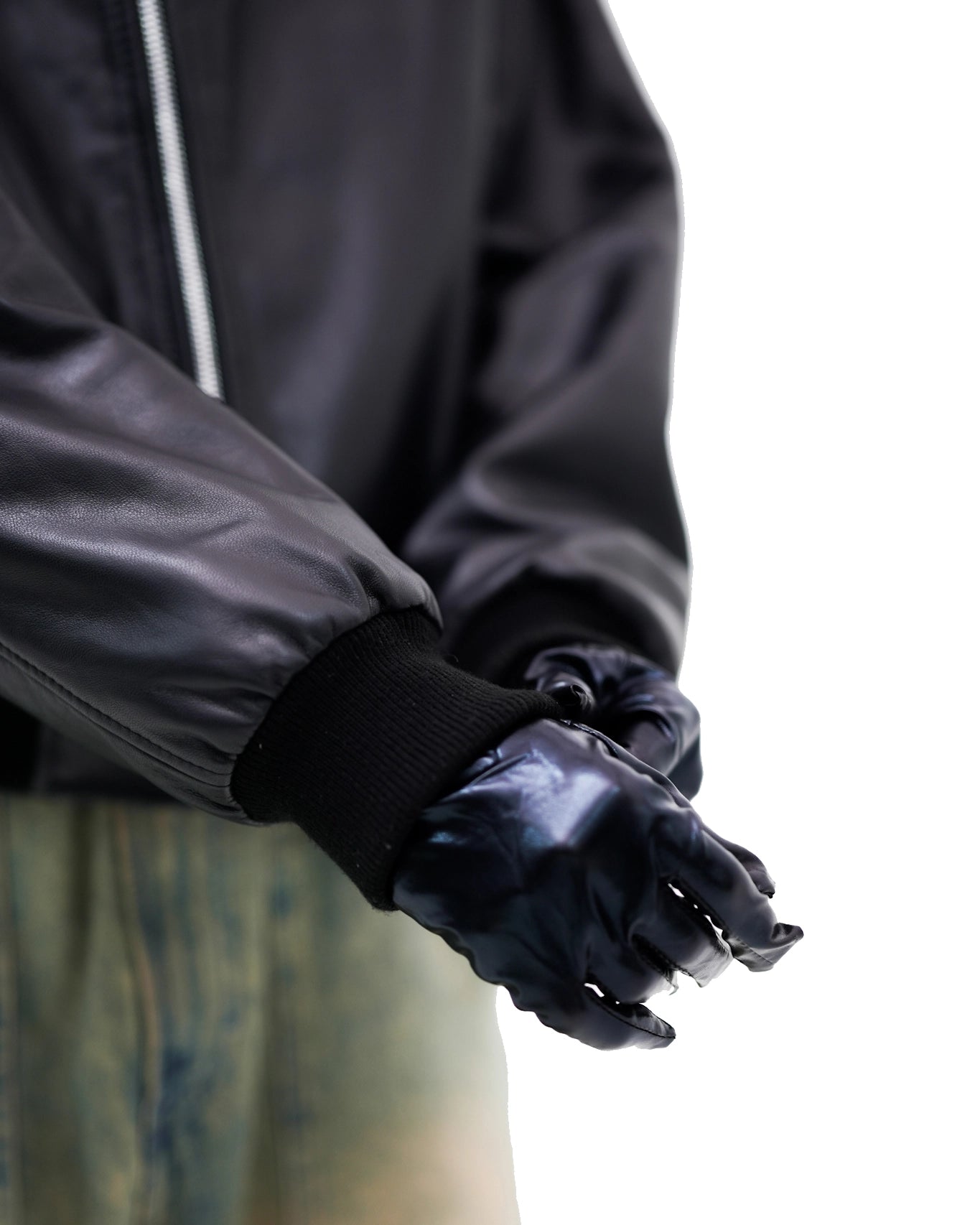 Cropped Carbon Black Jacket