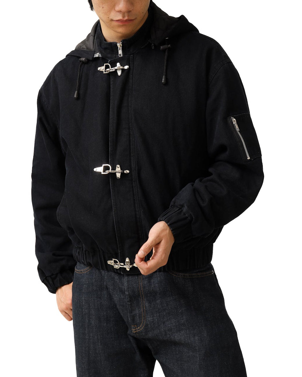 Denim Clasp Jacket