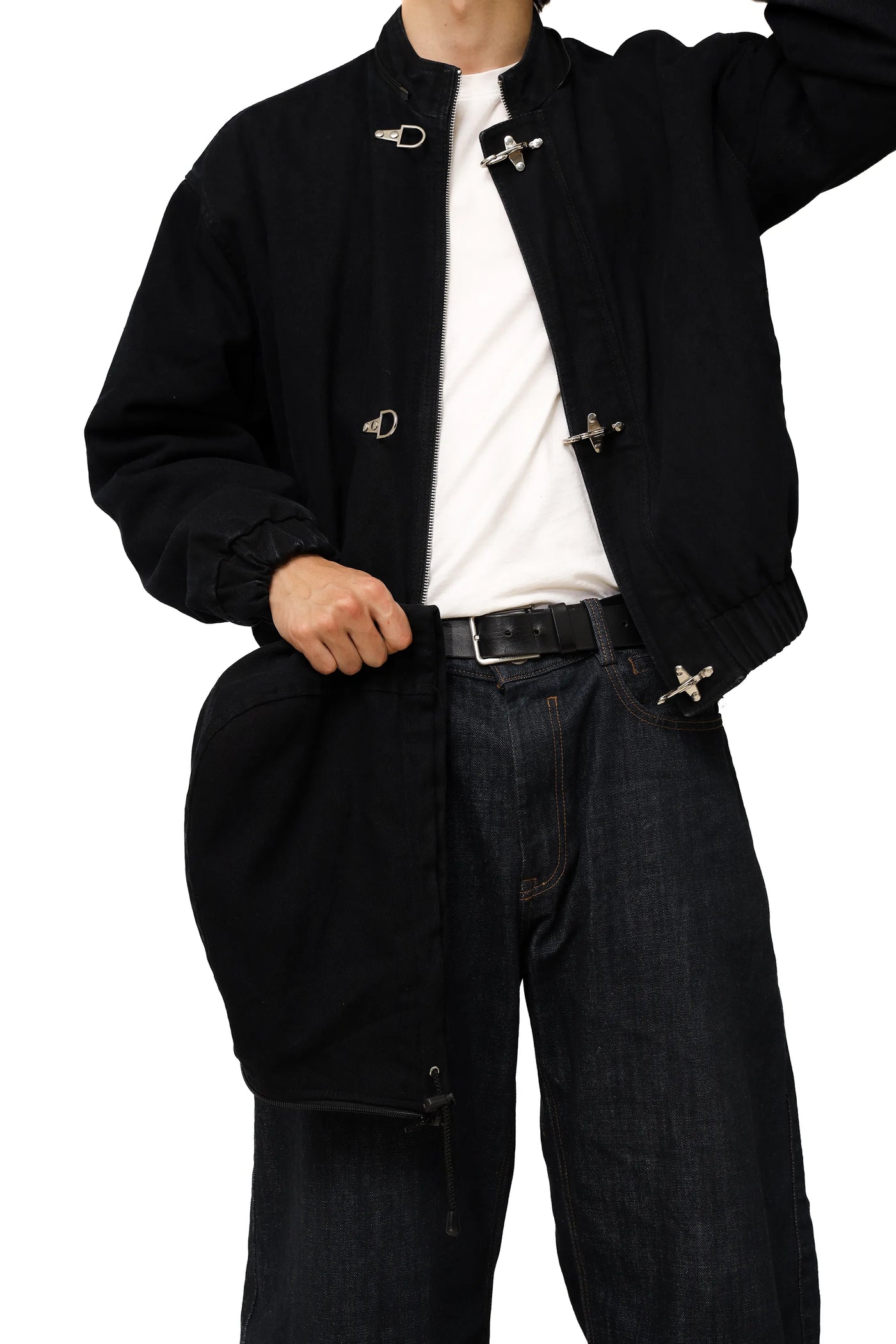 Denim Clasp Jacket