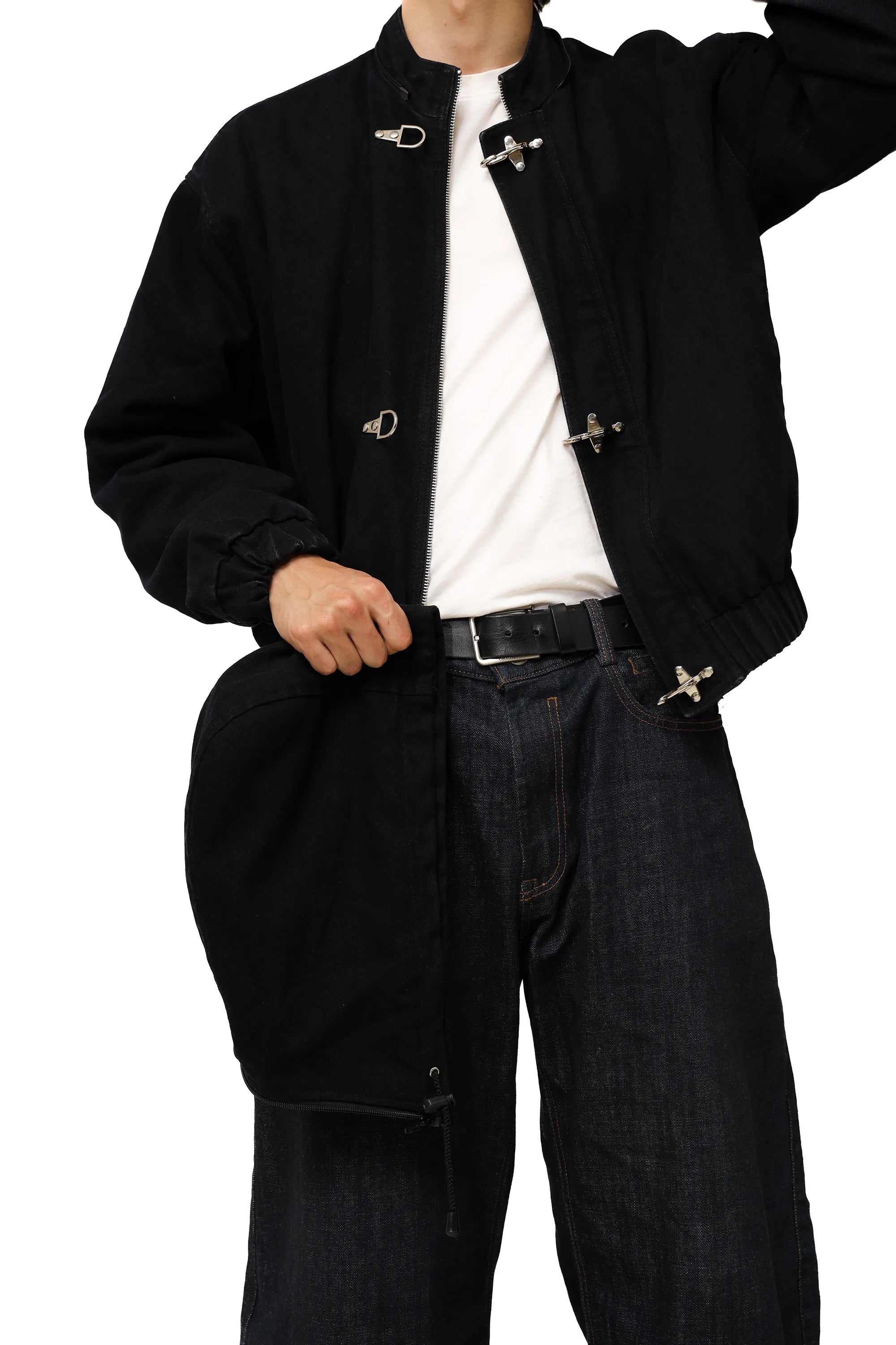 Denim Clasp Jacket